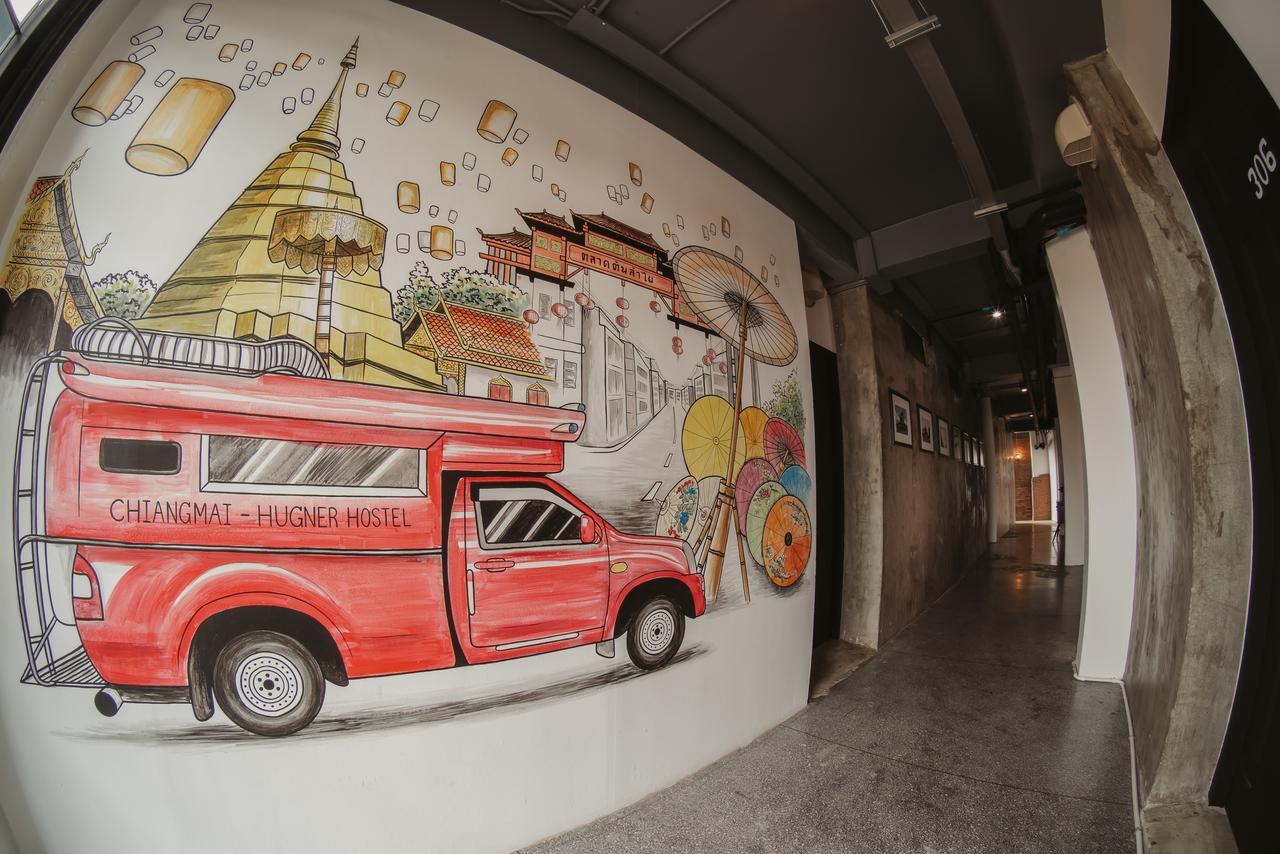 Hugnur Hostel And Coffee Chiang Mai Zewnętrze zdjęcie
